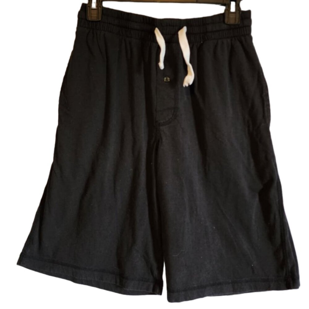 Euc Basic Editions Black Cotton Shorts
